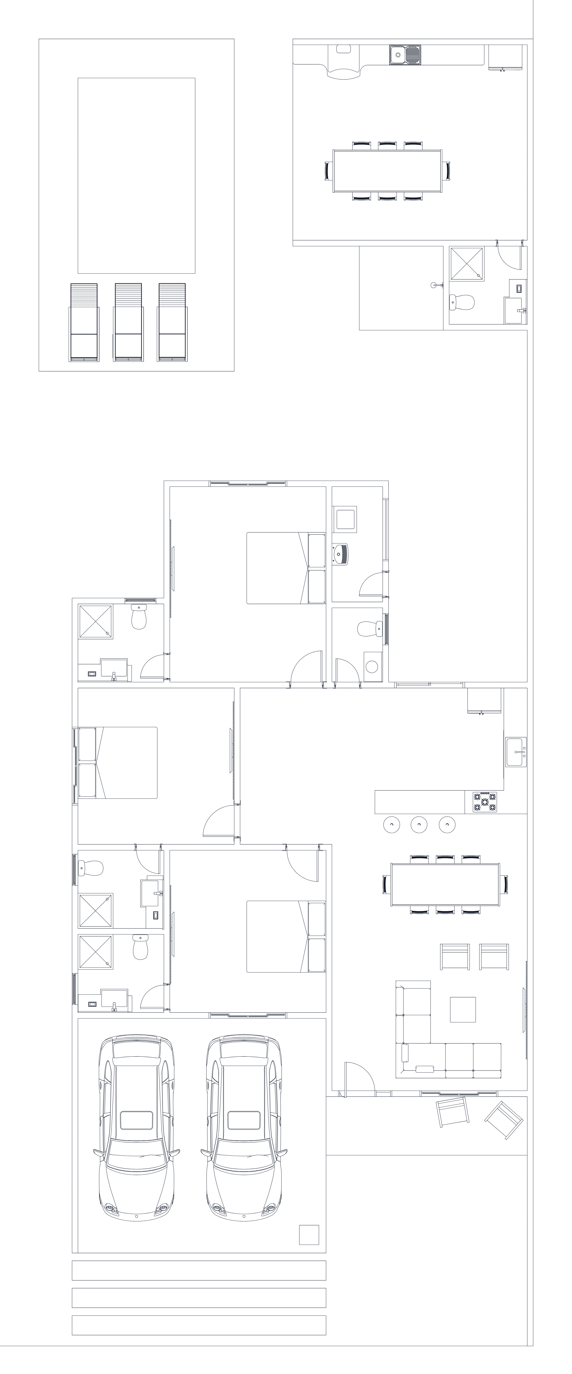 Planta baixa de Casa térrea BK-103