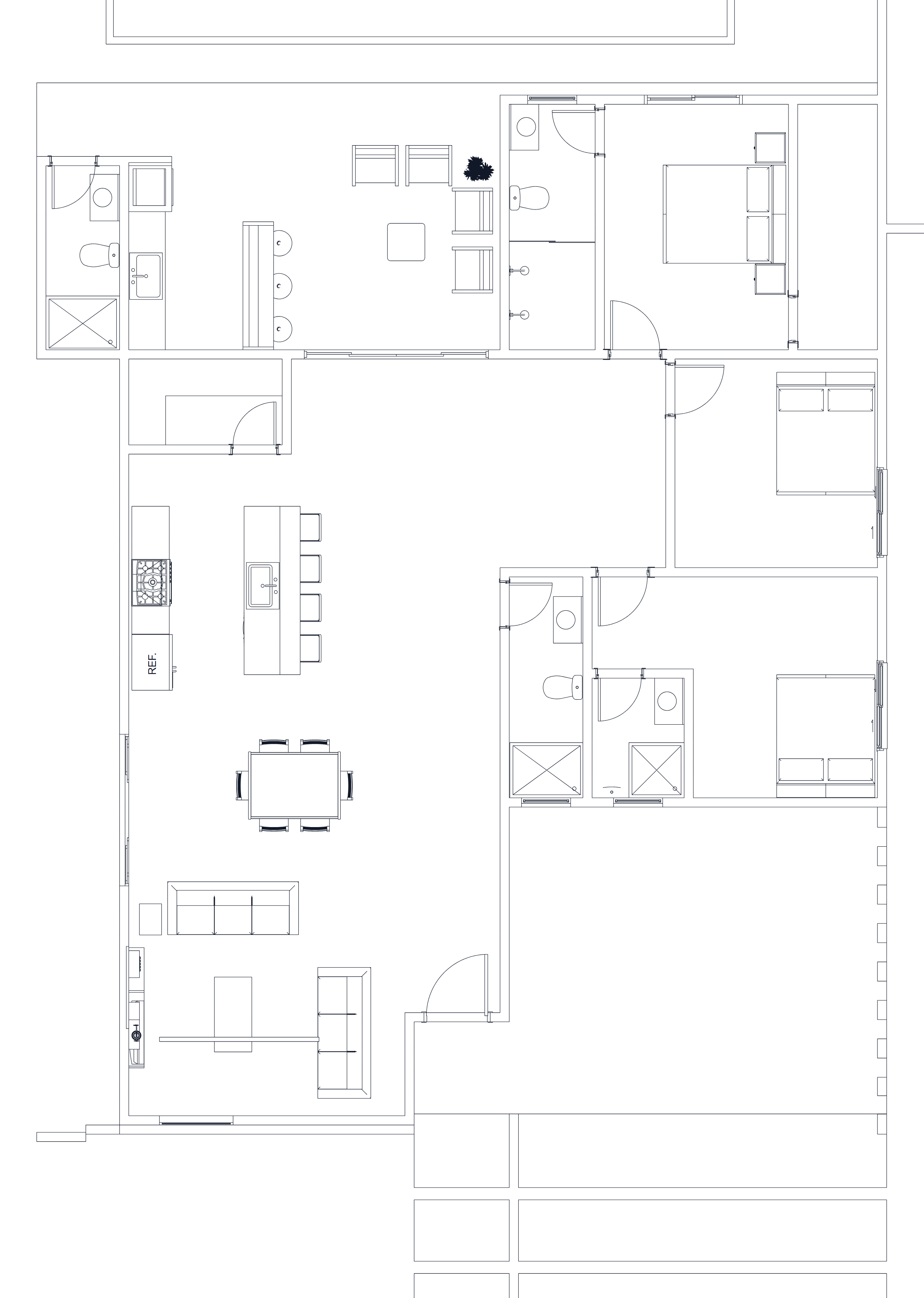 Planta baixa de Casa térrea BK-104
