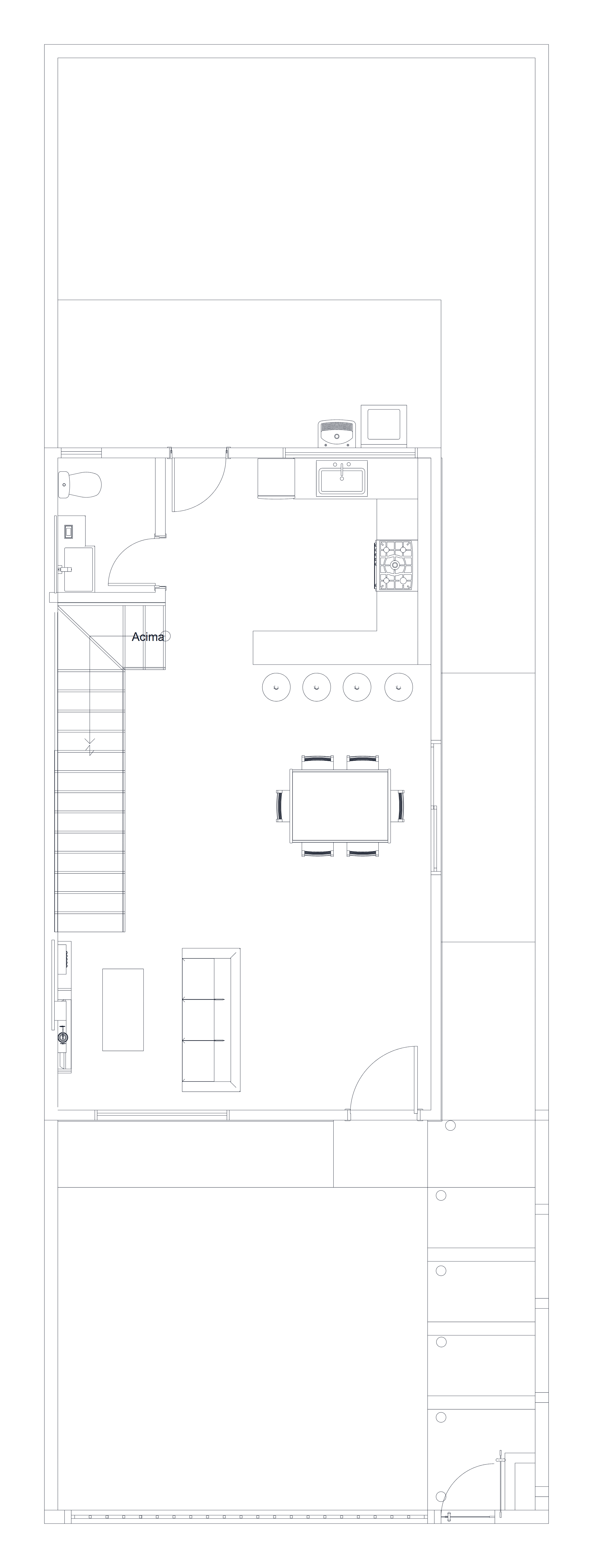 Planta baixa de Sobrado BK-204
