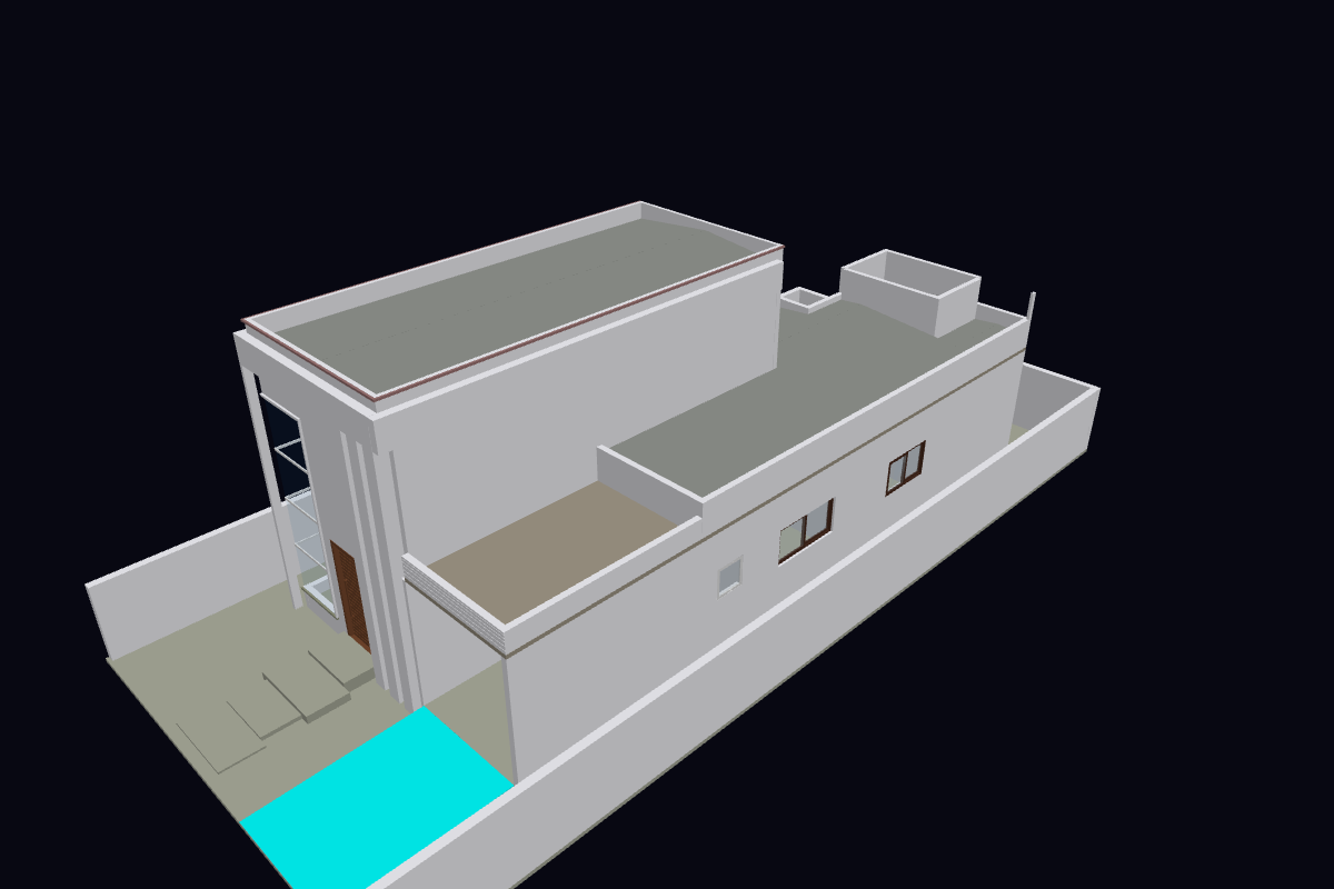 Capa do modelo 3D de Sobrado BK-206