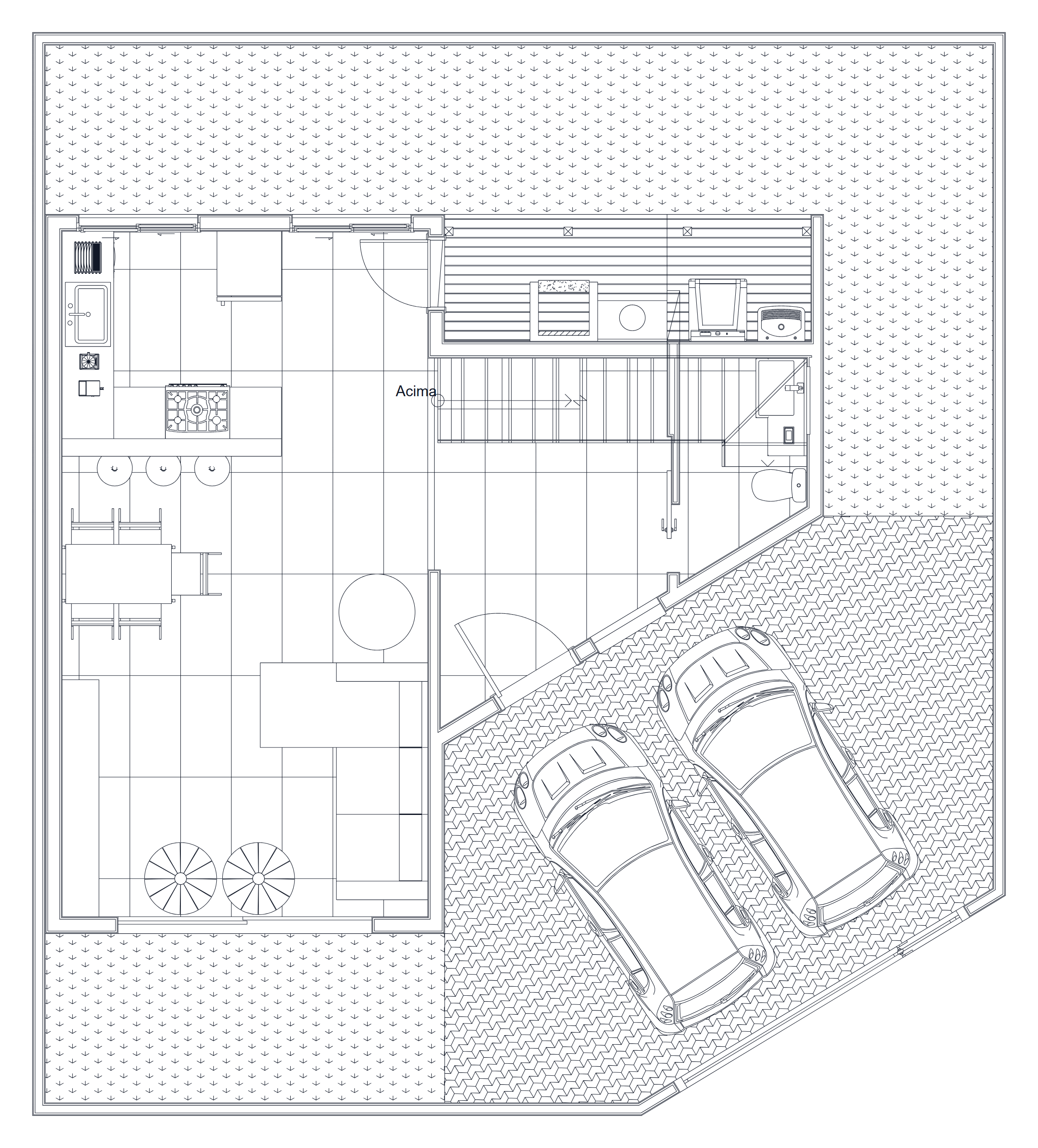 Planta baixa de Sobrado BK-207